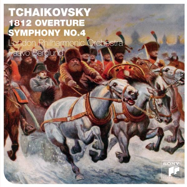 Обложка альбома «Tchaikovsky: 1812 Overture & Symphony No. 4» — Paavo Berglund & London Philharmonic Orchestra
