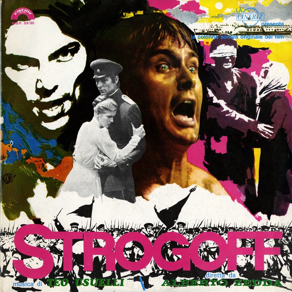 Обложка альбома «Strogoff (Original Motion Picture Soundtrack)» — Alberto Zedda