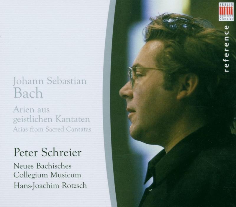 Обложка альбома «J.S. Bach: Arien Aus Geistlichen Kantaten (Arias from Sacred Cantatas)» — Hans-Joachim Rotzsch, Neues Bachisches Collegium Musicum & Peter Schreier