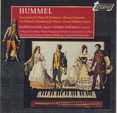 Hummel: Piano Concerto, Double Concerto for Piano and Violin, Mandolin Concerto