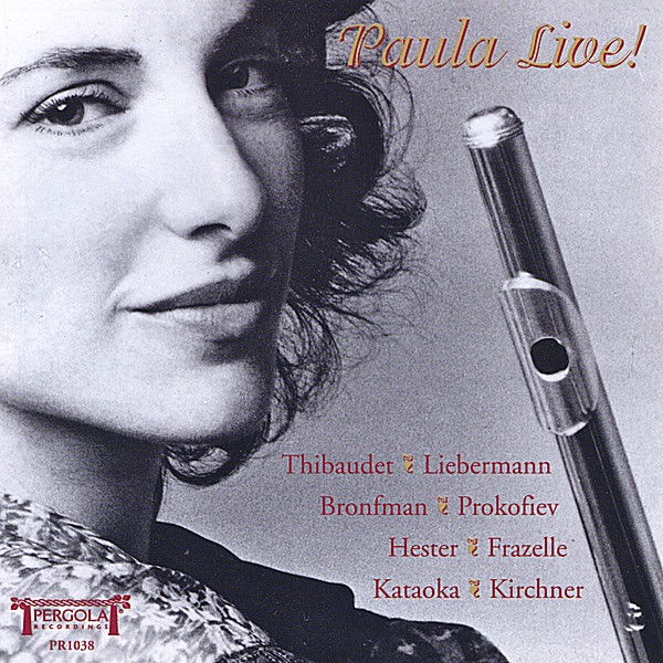 Обложка альбома «Paula Live» — Paula Robison