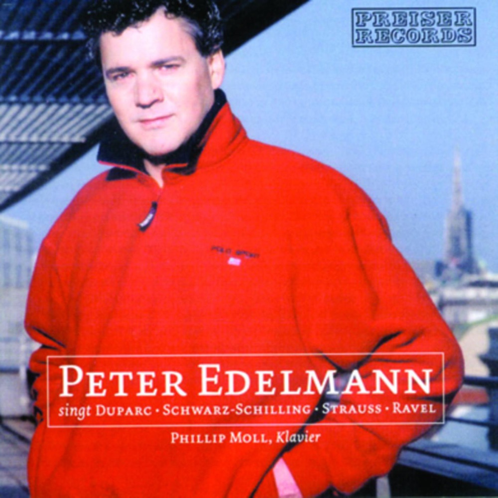 Обложка альбома «Peter Edelmann Singt Duparc - Schwarz Schilling - Strauss - Rave» — Peter Edelmann
