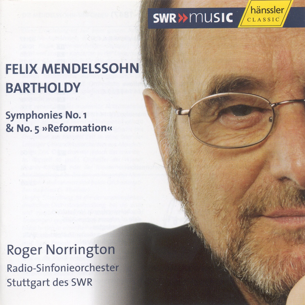 Mendelssohn: Symphonies Nos. 1 and 5 cover art