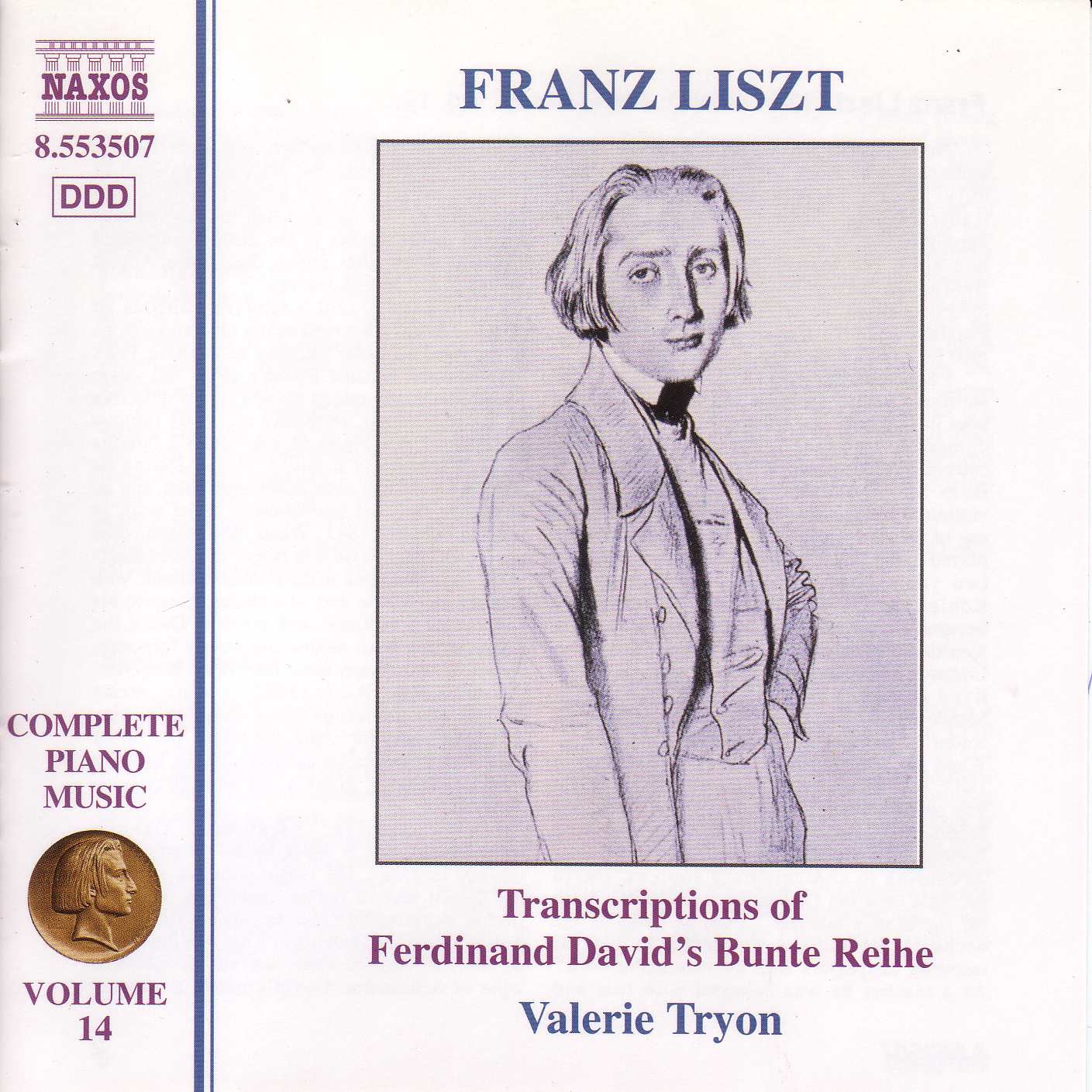 Liszt: Bunte Reihe by Valerie Tryon album cover