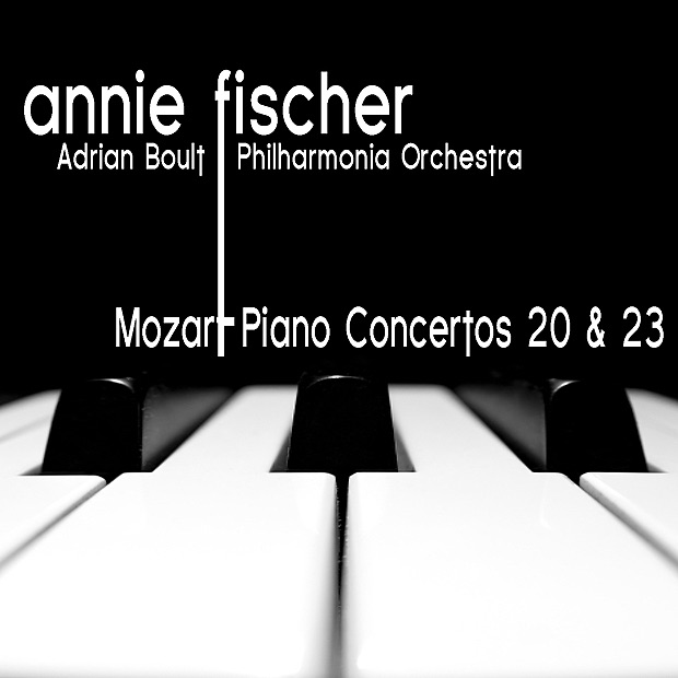 Обложка альбома «Mozart: Piano Concertos 20 and 23» — Annie Fischer, Sir Adrian Boult & Philharmonia Orchestra