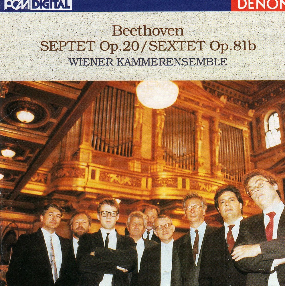 Обложка альбома «Beethoven: Septet, Op. 20 & Sextet, Op. 81b» — Vienna Chamber Ensemble