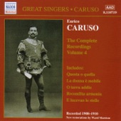Enrico Caruso: Complete Recordings, Vol. 4 (Historical Recordings 1908-1910) artwork