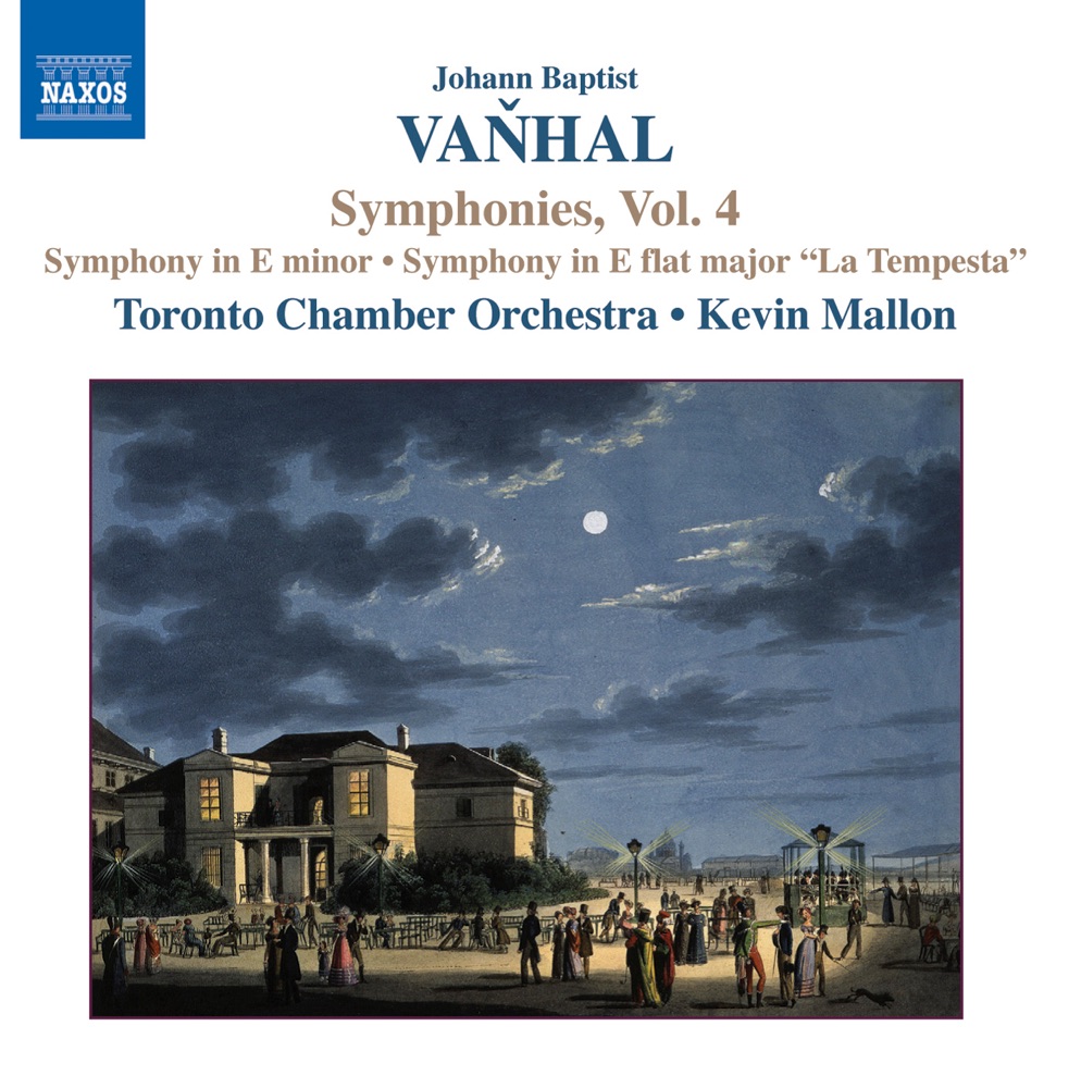 Обложка альбома «Vanhal: Symphonies, Vol. 4» — Kevin Mallon & Toronto Chamber Orchestra