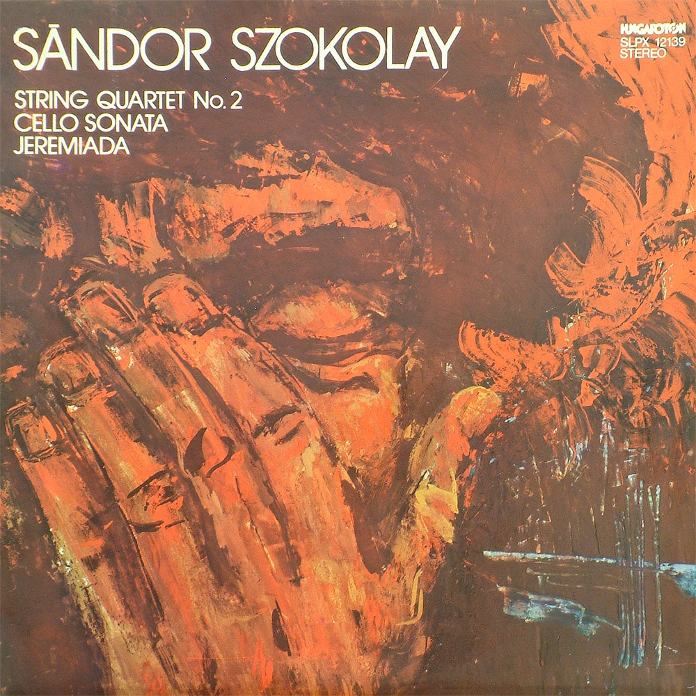 Обложка альбома «String Quartet No. 2, Cello Sonata, Jeremiada» — Csaba Onczay & Terézia Csajbók