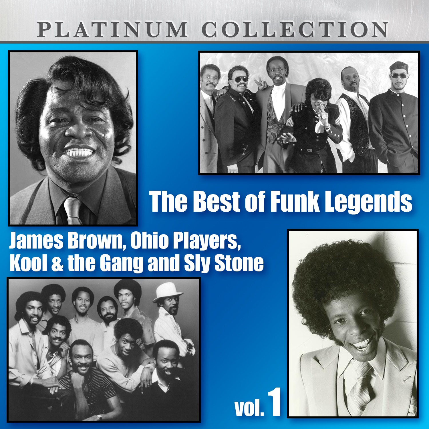 The Best of Funk Legends - James Brown, Ohio Players, Kool & the Gang and Sly Stone, Vol. 1
