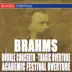 Brahms: Double Concerto, Academic Festival Overture & Tragic Overture album cover