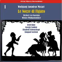 The Marriage of Figaro: Act 2, "Signore! Cos'è quel stupore?" — Herbert von Karajan, Vienna Philharmonic, Erich Kunz, George London, Elisabeth Schwarzkopf, Irmgard Seefried & Wilhelm Felden