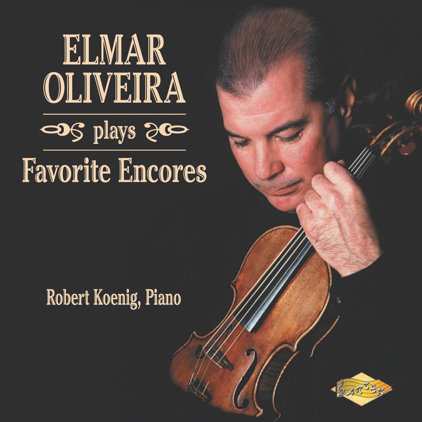 Favorite Violin Encores by Elmar Oliveira & Robert Koenig album cover