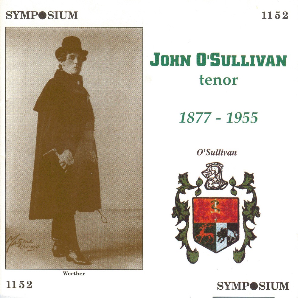 Обложка альбома «O'Sullivan (1916-1928)» — John O'Sullivan, Studio Orchestra, Studio Conductor, Maria Llacer, Frieder Weissmann, Hamilton Harty, Dora de Giovanni & Studio Pianist