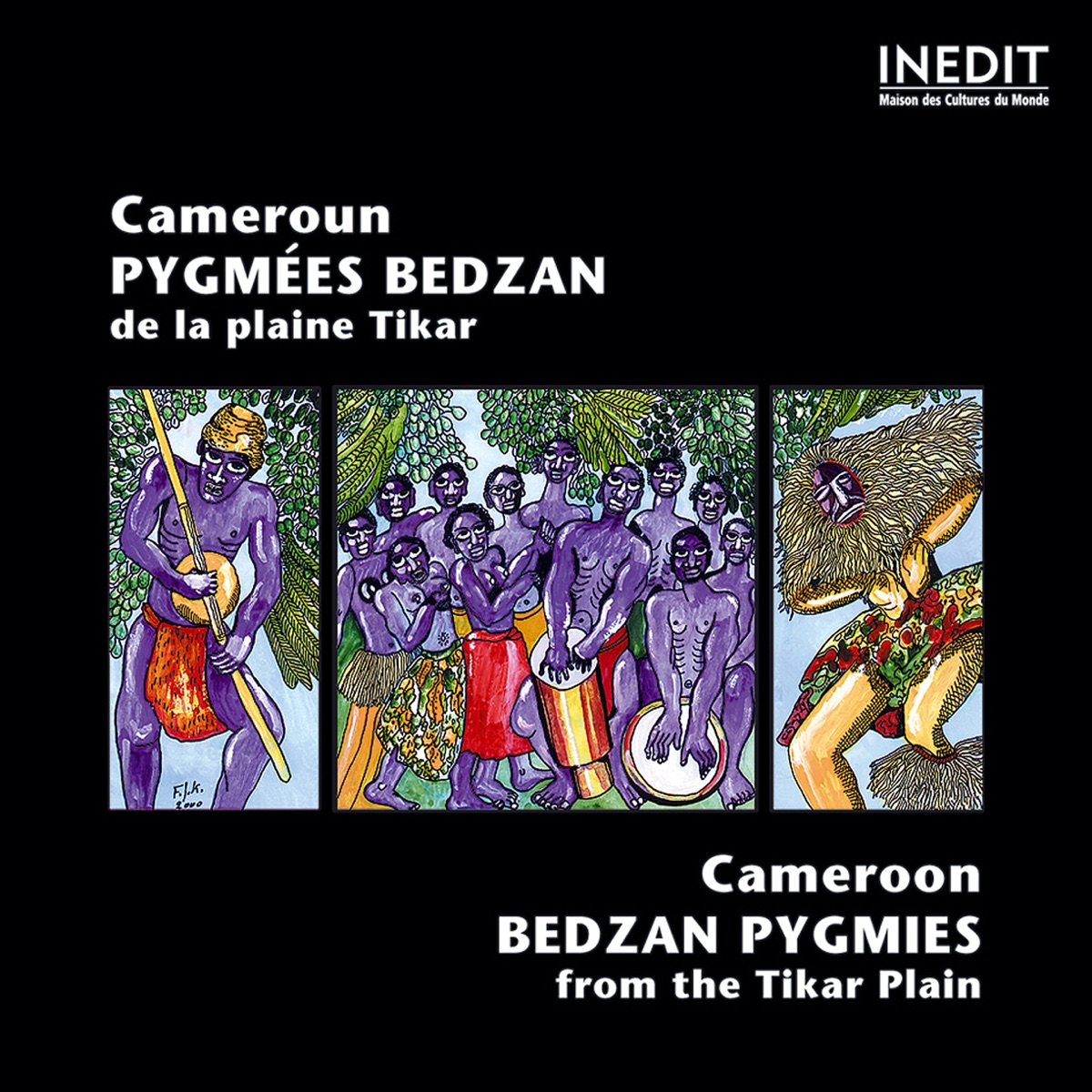 Pochette Cameroun : Pygmées Bedzan de la plaine Tikar