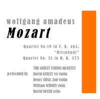 Mozart Quartet No. 19 in C, K. 465, 