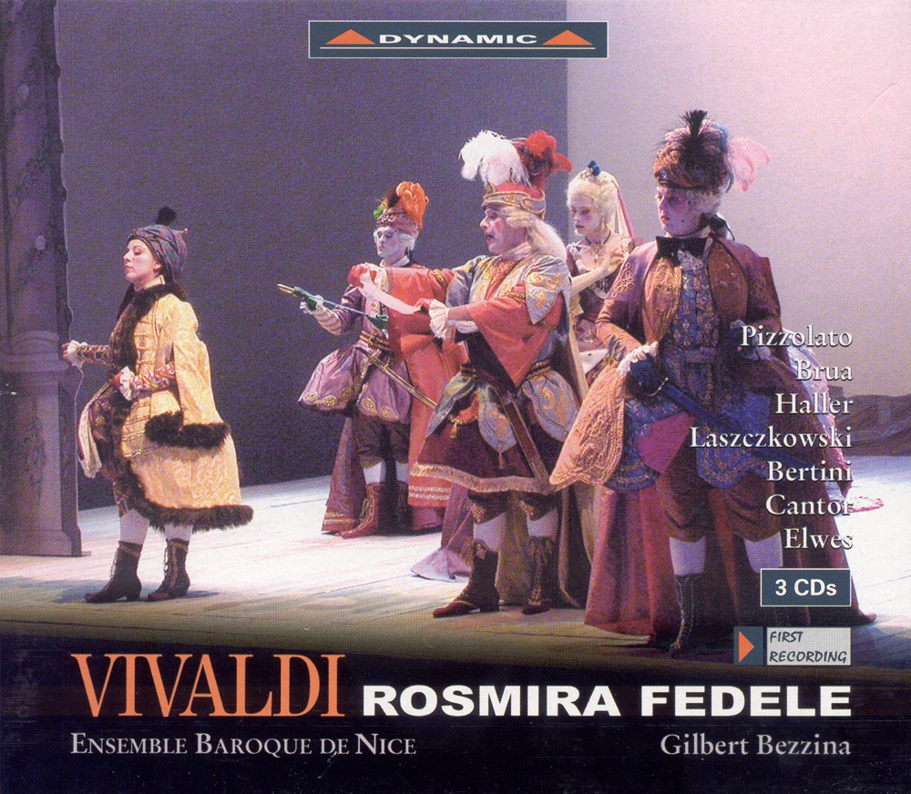 Обложка альбома «Vivaldi: Rosmira Fedele» — Claire Brua, Gilbert Bezzina & Ensemble Baroque De Nice