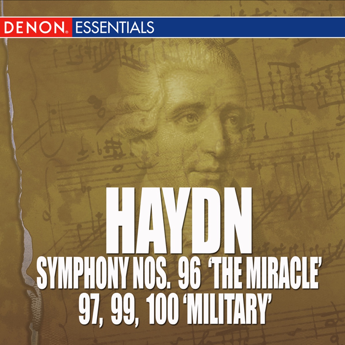 Haydn: Symphony Nos. 96 'The Miracle', 97, 99 & 100 'Military' cover art