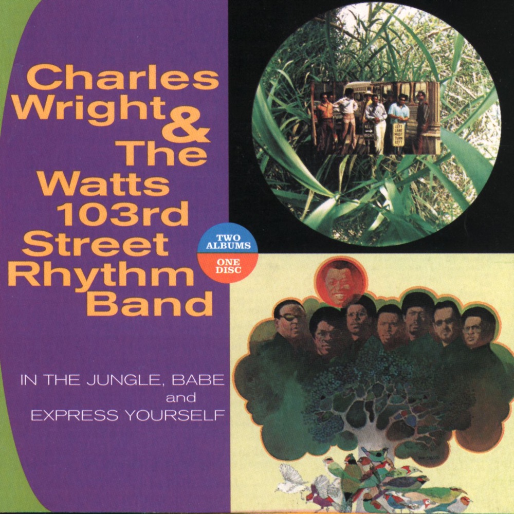 Обложка альбома «In the Jungle, Babe / Express Yourself» — Charles Wright & The Watts 103rd Street Rhythm Band