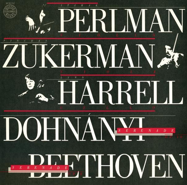 Beethoven: String Trio - Dohnányi: Serenade cover art