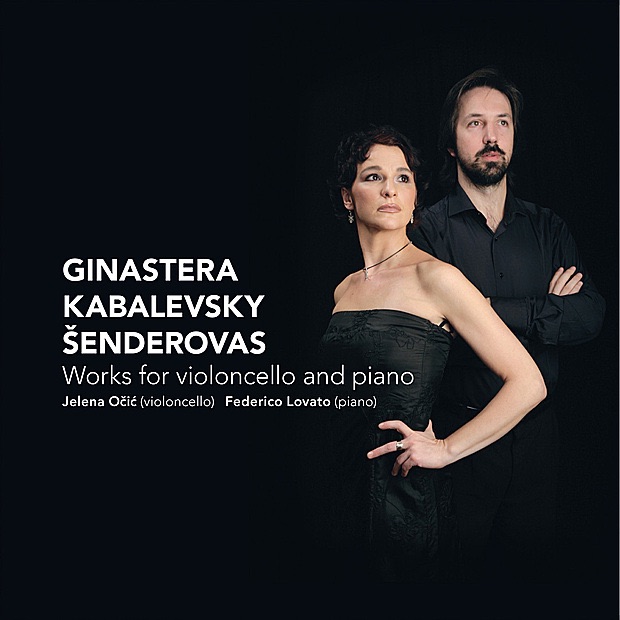 Обложка альбома «Šenderovas, Kabalevsky, Ginastera: Works for Violincello and Piano» — Jelena Očić & Federico Lovato