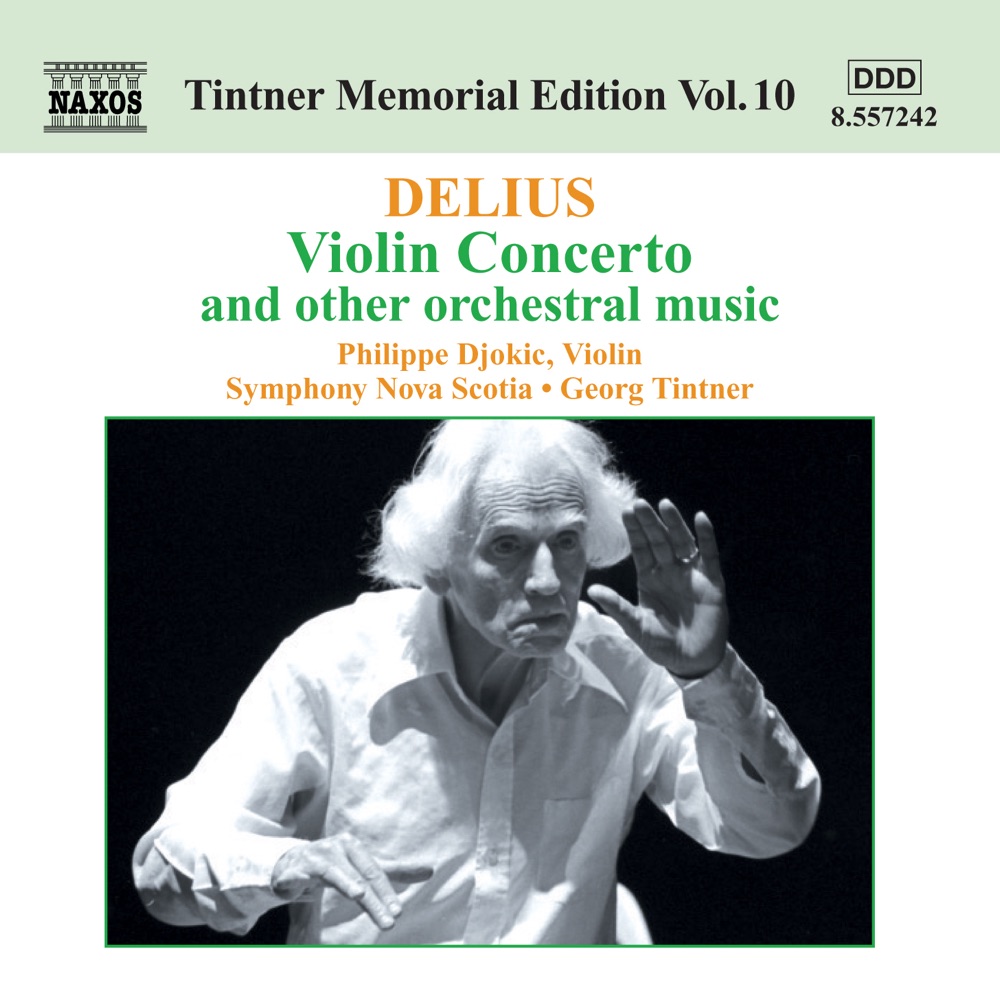 Обложка альбома «Delius: Violin Concerto» — Georg Tintner, Symphony Nova Scotia & Philippe Djokic