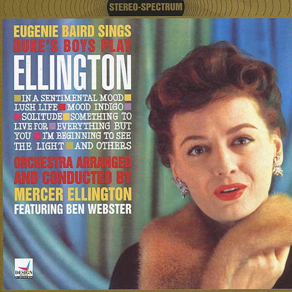 Sings Duke's Boys Play Ellington album cover