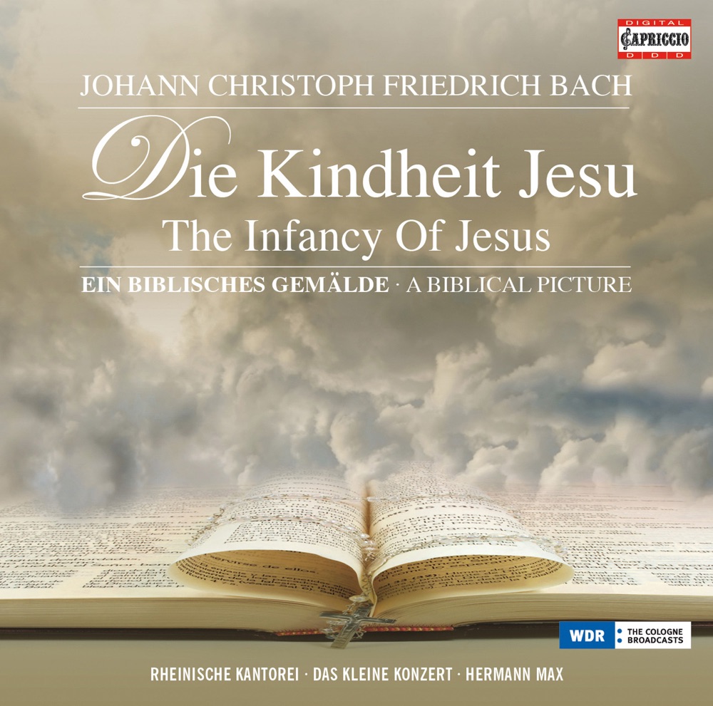 Обложка альбома «Bach: Die Kindheit Jesu (The Infancy of Jesus)» — Barbara Schlick, Harry van der Kamp, Hilke Helling, Rheinische Kantorei, Das Kleine Konzert, Hermann Max, Hein Meens, Martina Lins & Almut Kirchner