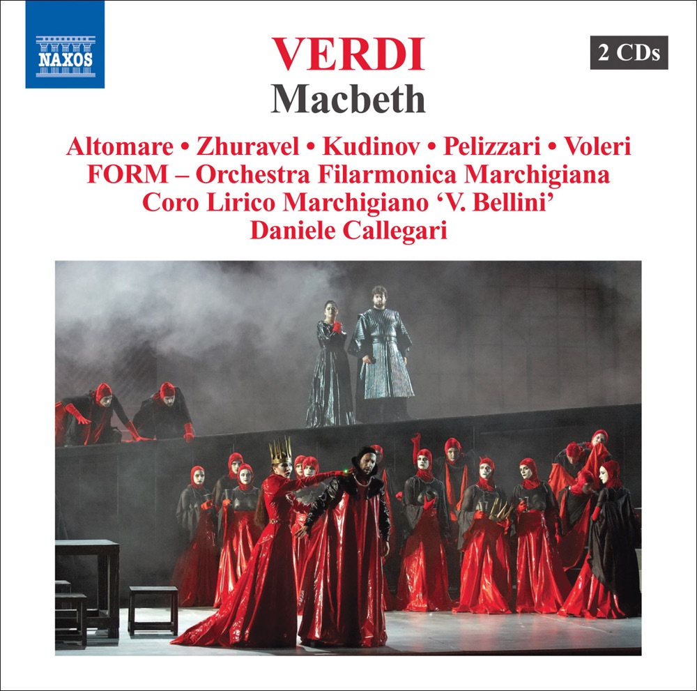 Обложка альбома «Verdi: Macbeth (Sferisterio Opera Festival, 2007)» — Daniele Callegari, Marchigiana Philharmonic Orchestra & Giuseppe Altomare