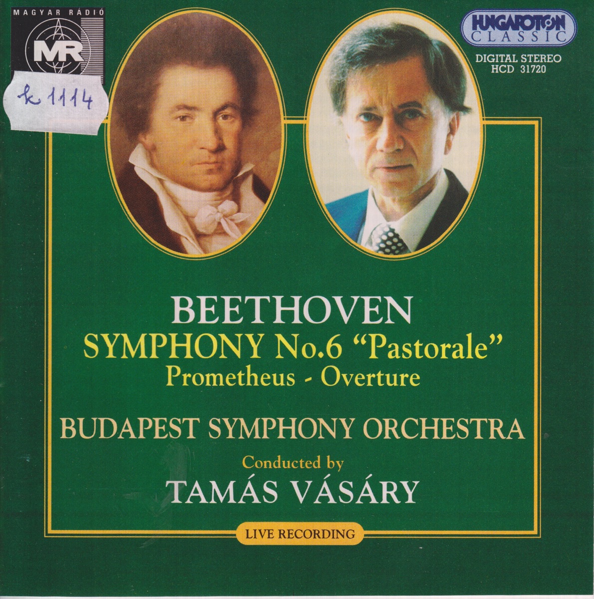 Beethoven: Symphony No. 6 "Pastorale", Prometheus - Overture cover art