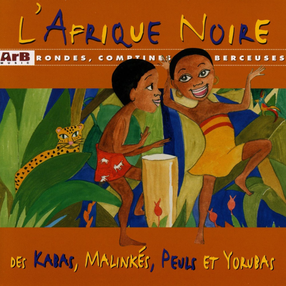 Обложка альбома «L'Afrique noire, rondes, comptines et berceuses» — Marlène Ngaro & Mamadoudiam Camara