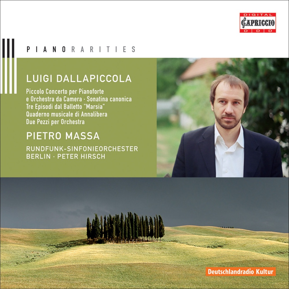 Обложка альбома «Piano Rarities» — Rundfunk-Sinfonieorchester Berlin, Peter Hirsch & Pietro Massa
