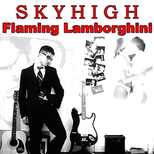 Flaming Lamborghini