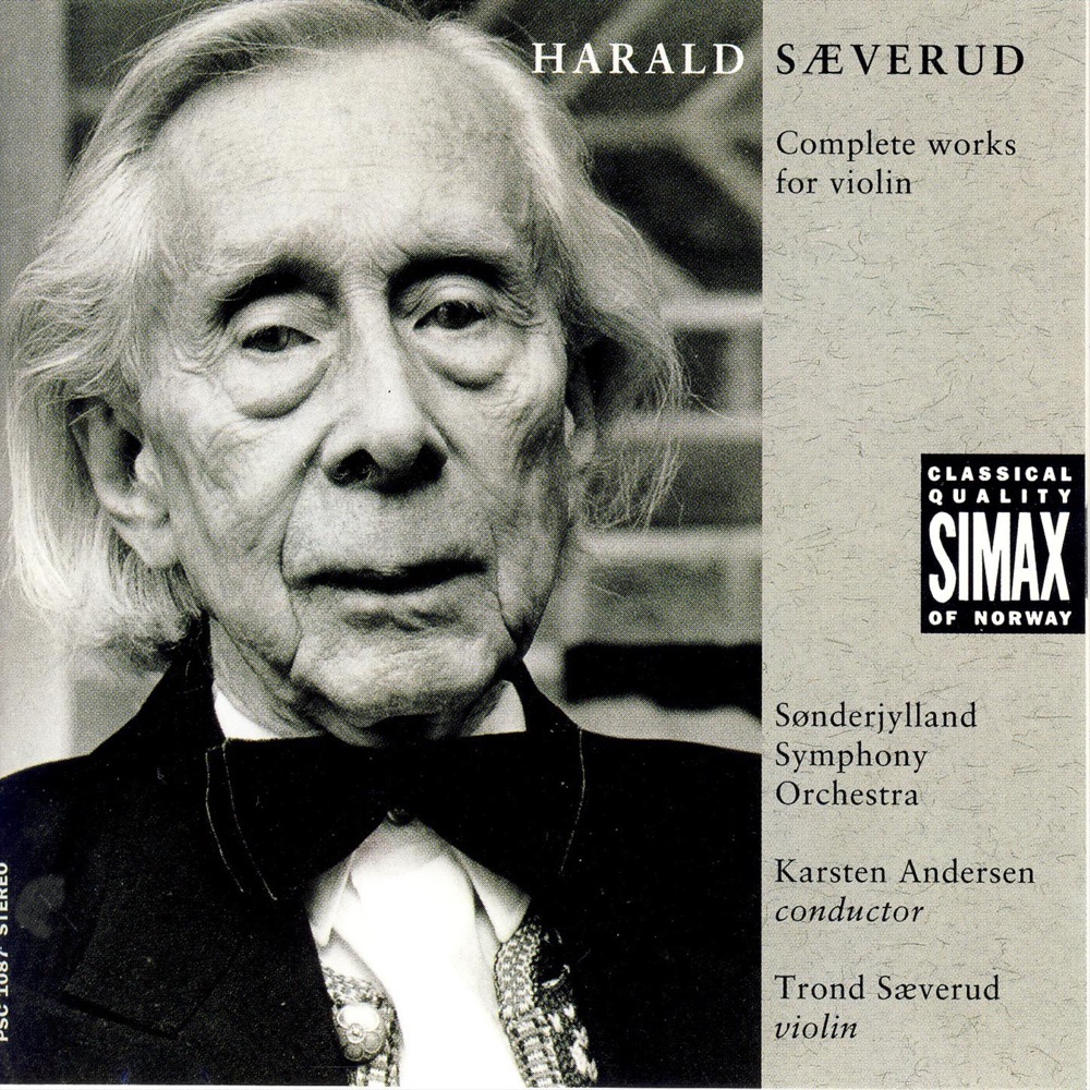 Обложка альбома «H. Sæverud: Complete Works for Violin» — Sønderjylland Symphony Orchestra, Trond Sæverud & Karsten Andersen
