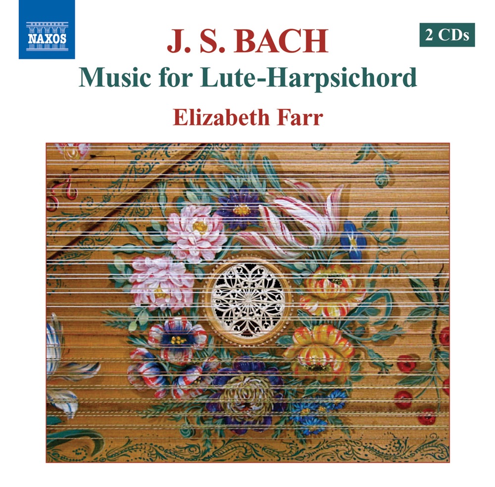 Обложка альбома «Bach: Music for Lute-Harpsichord» — Elizabeth Farr