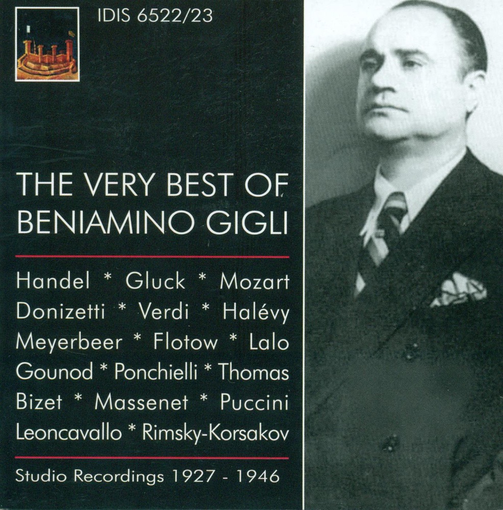 Обложка альбома «The Very Best of Beniamino Gigli 1927-1946» — Beniamino Gigli