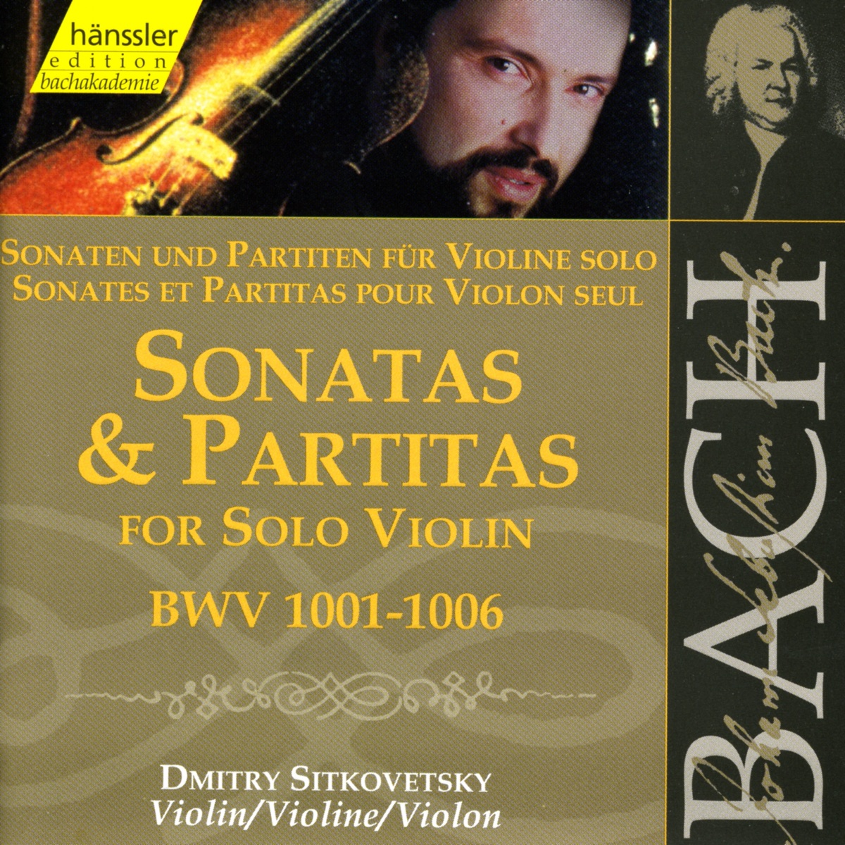 Bach, J.S.: Sonatas and Partitas for Solo Violin, Bwv 1001-1006
