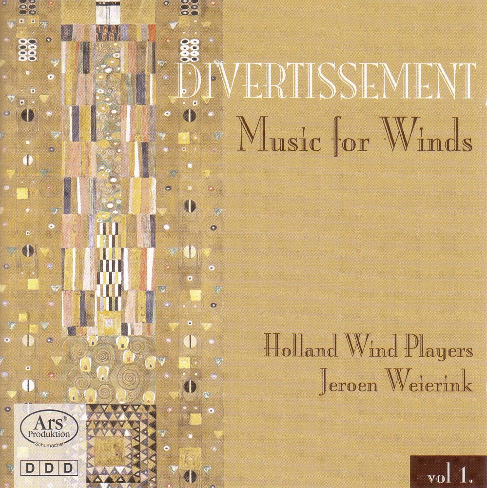 Обложка альбома «Divertissement - Music for Winds» — Jeroen Weierink & Holland Wind Players