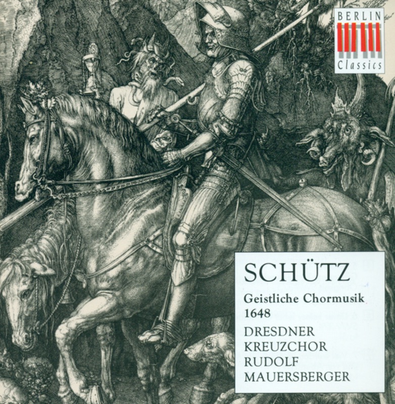 Обложка альбома «Schütz: Geistliche Chormusik, Op. 11» — Dresden Kreuzchor & Rudolf Mauersberger
