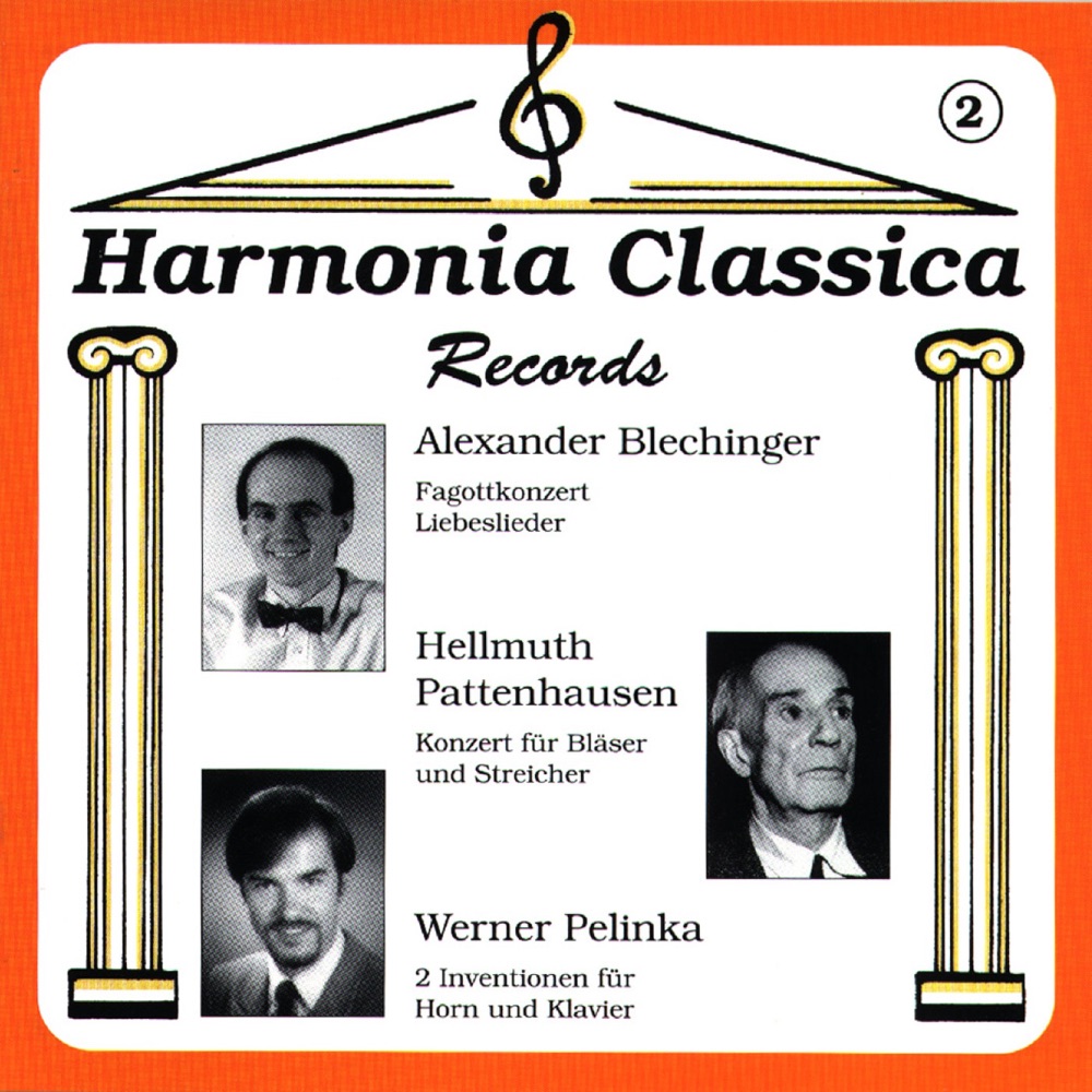 Обложка альбома «Harmonia Classica 2 Alexander Blechinger Fagottkonzert» — George Sakakeeny, Kiew Camerata & Paul Polivnick