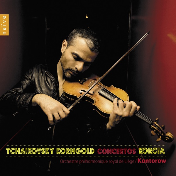 Обложка альбома «Korngold & Tchaïkovski: Concertos» — Laurent Korcia