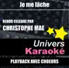 Univers Karaoké - Je me lâche (Rendu célèbre par Christophe Maé) [Version karaoké avec chœurs]
