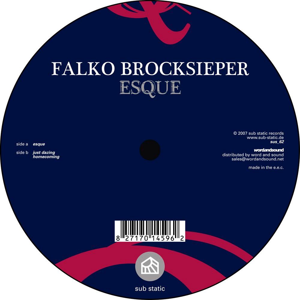Обложка альбома «Esque - EP» — Falko Brocksieper