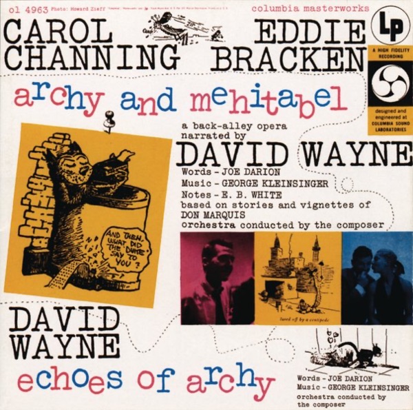 archy and mehitabel: A back alley opera (Studio Cast Recording) / The Carnival of the Animals
