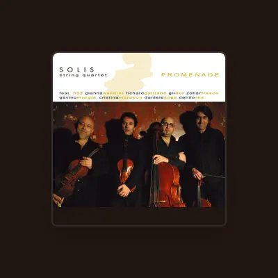 Listen to Solis String Quartet, watch music videos, read bio, see tour dates & more!