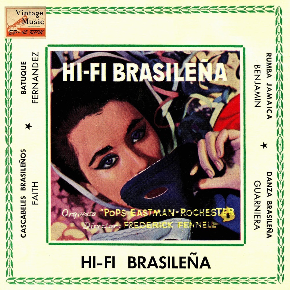 Обложка альбома «Vintage World No. 93 - EP: Hi-Fi Brasileña» — Eastman-Rochester "Pops" Orchestra