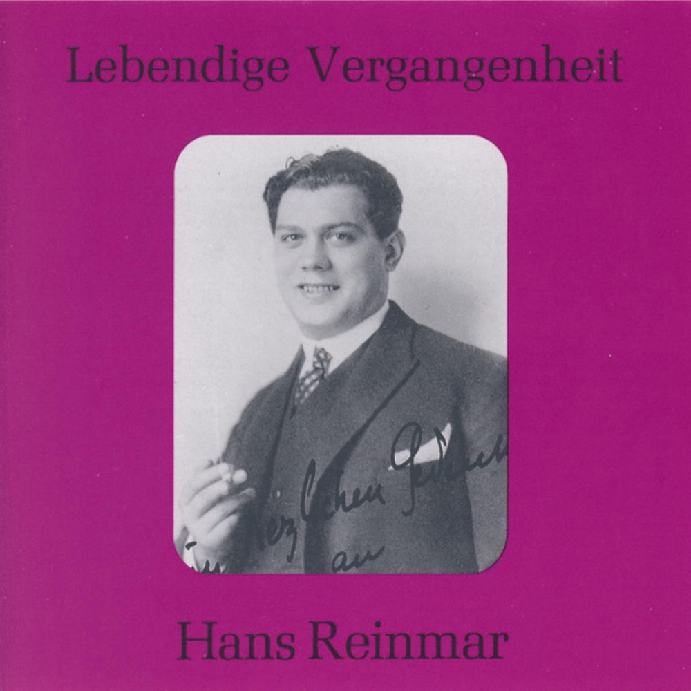 Обложка альбома «Lebendige Vergangenheit - Hans Reinmar» — Hans Reinmar