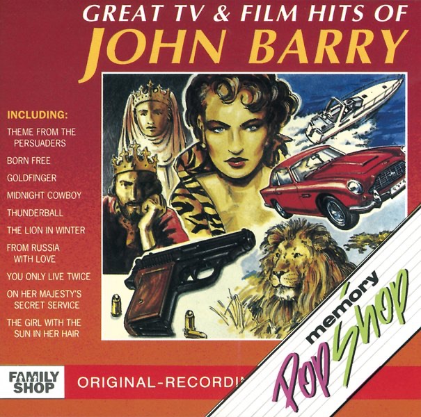Обложка альбома «Great TV & Film Hits» — John Barry