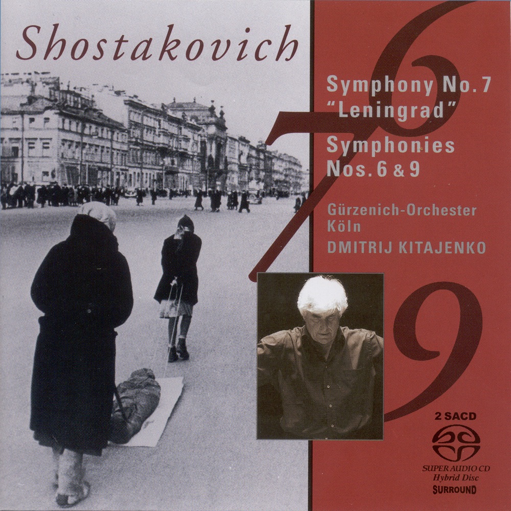 Обложка альбома «Shostakovich, D.: Symphonies Nos. 6, 7, 9» — Dmitri Kitayenko & Cologne Gurzenich Orchestra