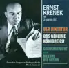 Stream & download Krenek, E.: Diktator (Der) - Schwergewicht, Oder Die Ehre Der Nation - Das Geheime Konigreich [Opera]